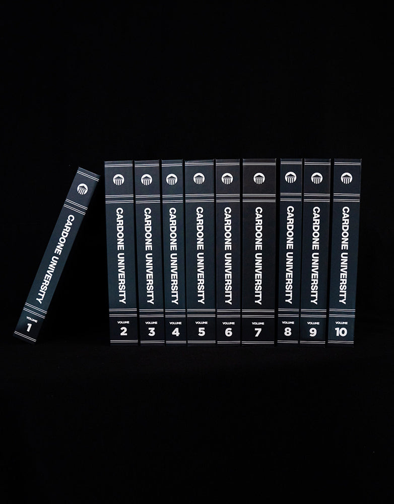 Cardone University Full Curriculum Volumes (All 10)